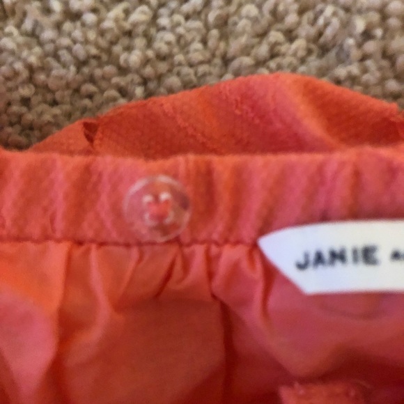 Janie and Jack lace romper, 12-18 months, snap closure bottom, buttons on strap - Picture 6 of 13